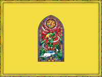 Nintendo's stained galss windows, redone. Backgrounds are less bright and the ugly logo has been removed.